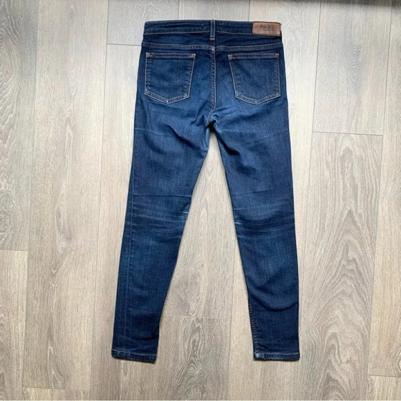 Acne Studios Kex Soft Raw Straight Leg Skinny Jeans Dark Wash Low rise Size 27 - Picture 14 of 15